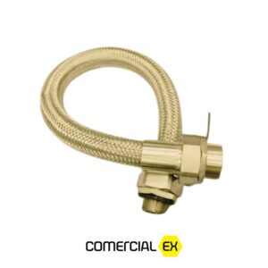 eletroduto flexível latão à prova de explosão, ideal para áreas classificadas com atmosferas explosivas