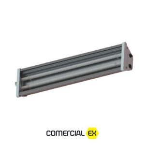 luminária linear tuboled à prova de explosão, ideal para áreas classificadas com atmosferas explosivas