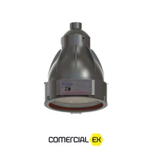 luminária pendente led à prova de explosão, ideal para áreas classificadas com atmosferas explosivas