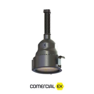 luminária led portátil à prova de explosão, ideal para áreas classificadas com atmosferas explosivas
