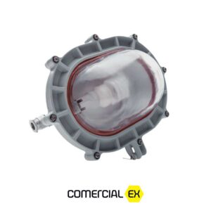 luminária tartaruga led à prova de explosão, ideal para áreas classificadas com atmosferas explosivas