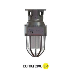 luminária de sinalização giroled à prova de explosão, ideal para áreas classificadas com atmosferas explosivas