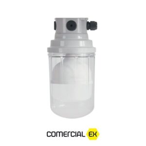luminária plafonier led à prova de explosão, ideal para áreas classificadas com atmosferas explosivas