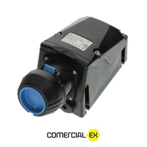tomada à prova de explosão, ideal para áreas classificadas com atmosferas explosivas
